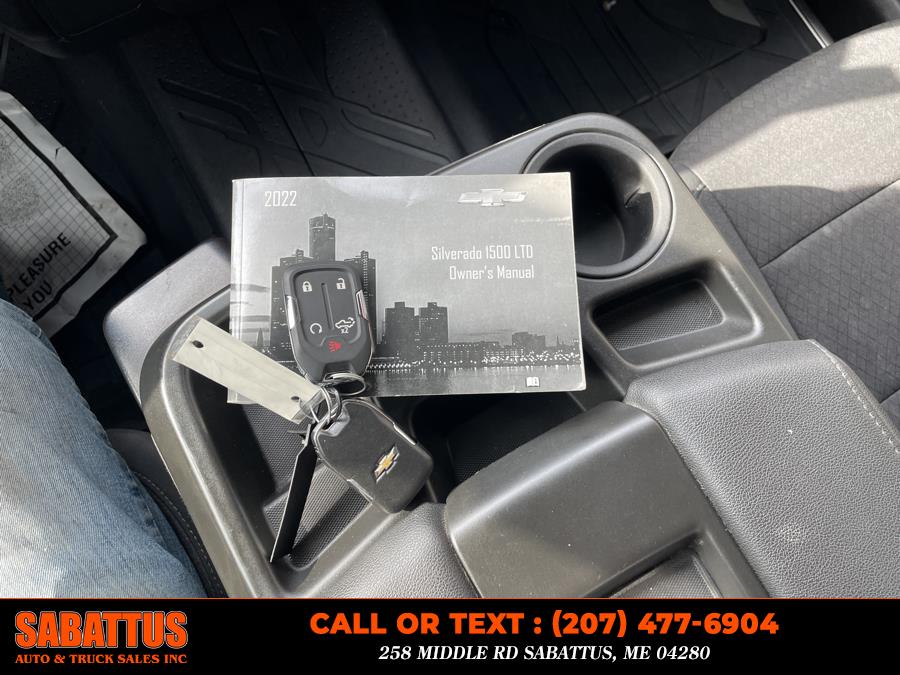 2022 Chevrolet Silverado 1500 LTD 4WD Crew Cab 147" RST, available for sale in Sabattus, Maine | Sabattus Auto and Truck Sales Inc. Sabattus, Maine 2022 Chevrolet Silverado 1500 LTD 4WD Crew Cab 147" RST, available for sale in Sabattus, Maine | Sabattus Auto and Truck Sales Inc. Sabattus, Maine
