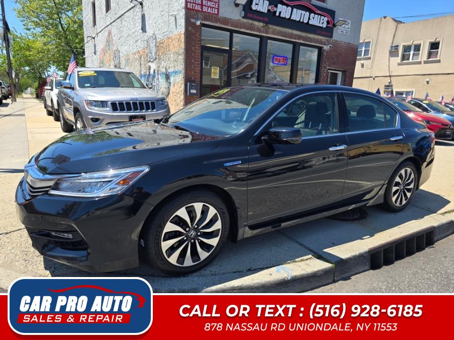 2017 Honda Accord Hybrid Touring Sedan, available for sale in Uniondale, New York | Car Pro Auto. Uniondale, New York 2017 Honda Accord Hybrid Touring Sedan, available for sale in Uniondale, New York | Car Pro Auto. Uniondale, New York