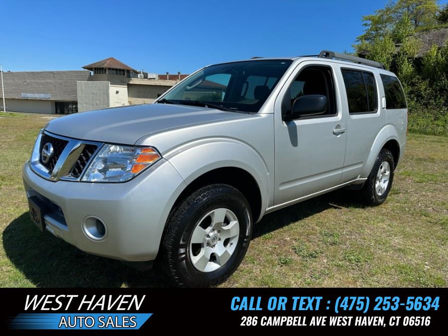 2011 Nissan Pathfinder 4WD 4dr V6 Silver, available for sale in West Haven, Connecticut | West Haven Auto Sales LLC. West Haven, Connecticut 2011 Nissan Pathfinder 4WD 4dr V6 Silver, available for sale in West Haven, Connecticut | West Haven Auto Sales LLC. West Haven, Connecticut