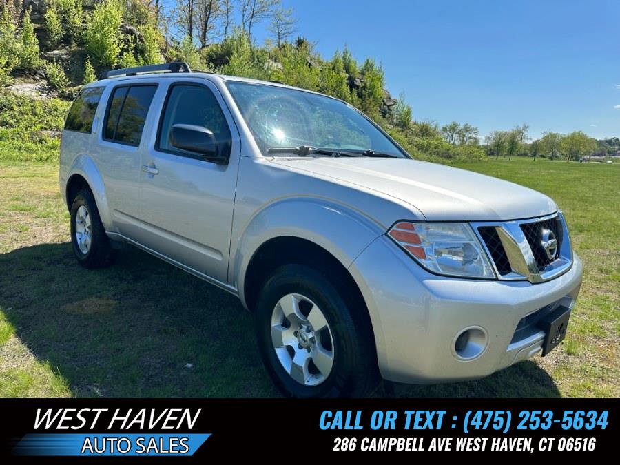 2011 Nissan Pathfinder 4WD 4dr V6 Silver, available for sale in West Haven, Connecticut | West Haven Auto Sales LLC. West Haven, Connecticut 2011 Nissan Pathfinder 4WD 4dr V6 Silver, available for sale in West Haven, Connecticut | West Haven Auto Sales LLC. West Haven, Connecticut