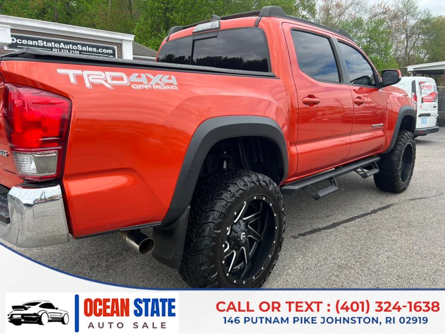 2017 Toyota Tacoma SR5 Double Cab 5'' Bed V6 4x4 AT (Natl), available for sale in Johnston, Rhode Island | Ocean State Auto Sales. Johnston, Rhode Island 2017 Toyota Tacoma SR5 Double Cab 5'' Bed V6 4x4 AT (Natl), available for sale in Johnston, Rhode Island | Ocean State Auto Sales. Johnston, Rhode Island