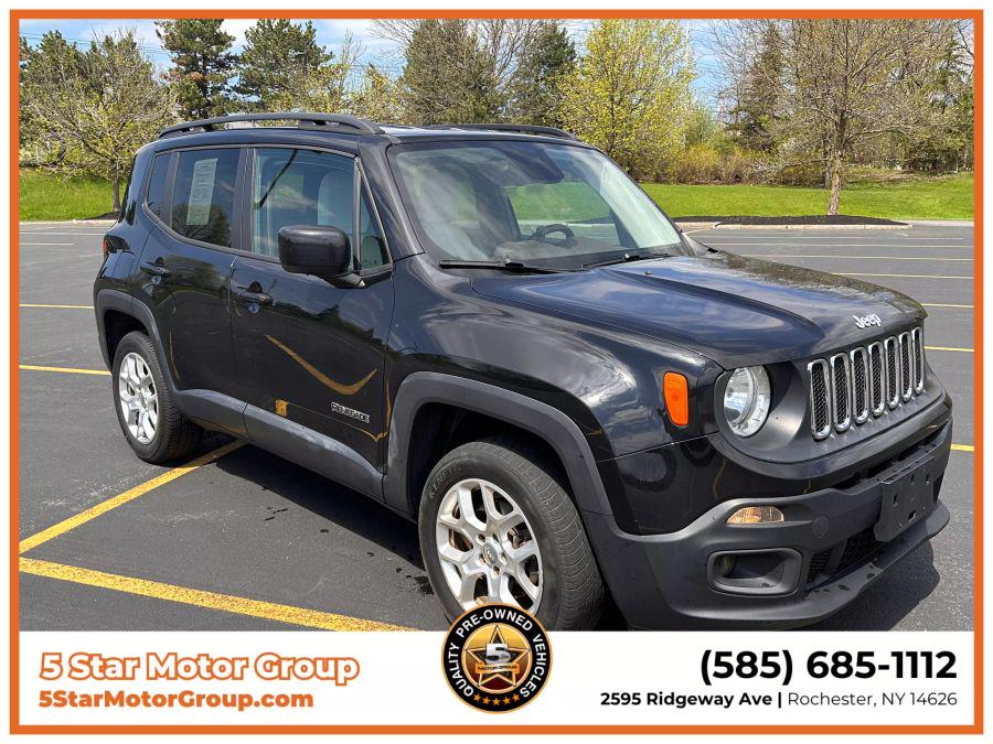 2015 Jeep Renegade Latitude Sport Utility 4D, available for sale in Rochester, New York | 5 Star Motor Group. Rochester, New York