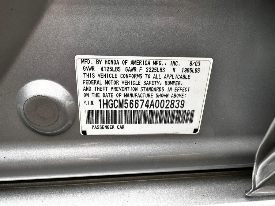 2004 Honda Accord Sdn EX Auto, available for sale in New Milford, Connecticut | New Milford Auto Sales. New Milford, Connecticut 2004 Honda Accord Sdn EX Auto, available for sale in New Milford, Connecticut | New Milford Auto Sales. New Milford, Connecticut