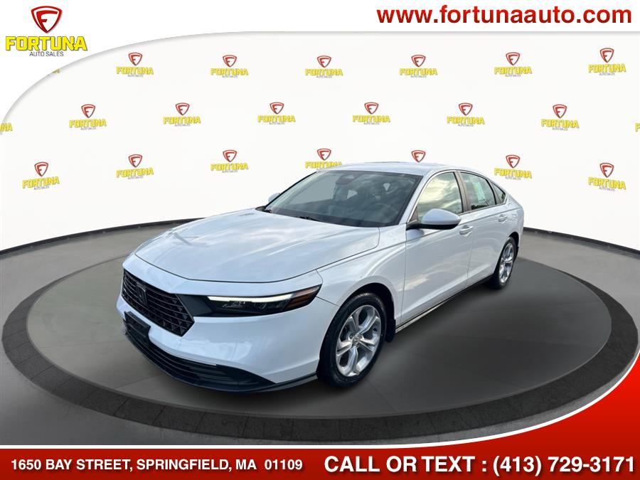 2023 Honda Accord Sedan LX CVT, available for sale in Springfield, Massachusetts | Fortuna Auto Sales Inc.. Springfield, Massachusetts 2023 Honda Accord Sedan LX CVT, available for sale in Springfield, Massachusetts | Fortuna Auto Sales Inc.. Springfield, Massachusetts