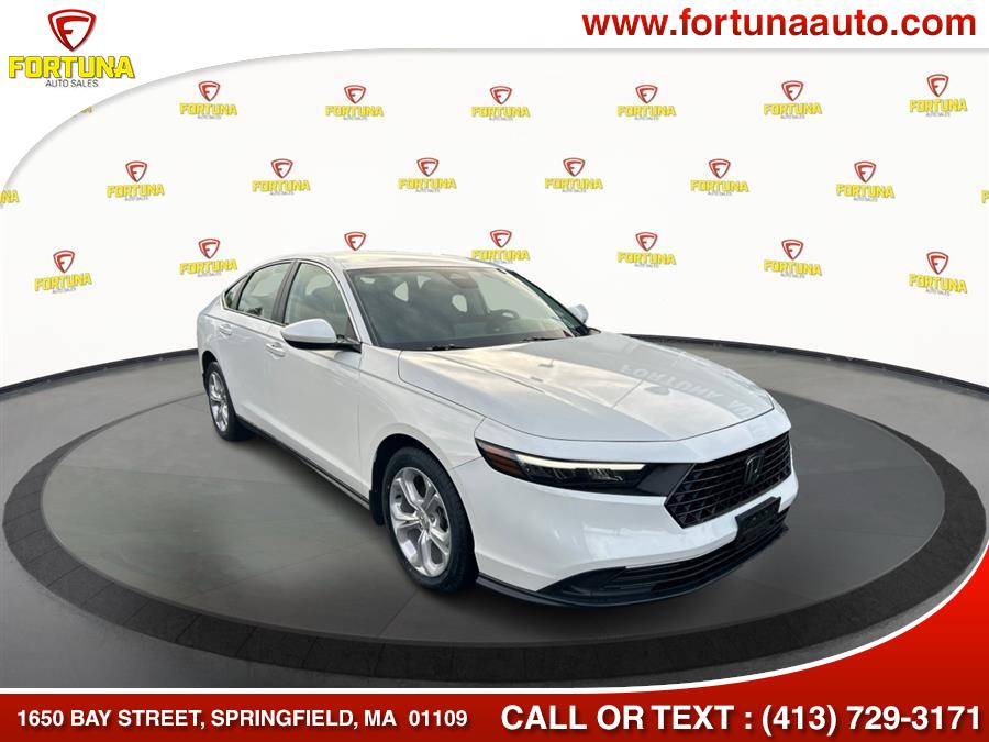 2023 Honda Accord Sedan LX CVT, available for sale in Springfield, Massachusetts | Fortuna Auto Sales Inc.. Springfield, Massachusetts 2023 Honda Accord Sedan LX CVT, available for sale in Springfield, Massachusetts | Fortuna Auto Sales Inc.. Springfield, Massachusetts