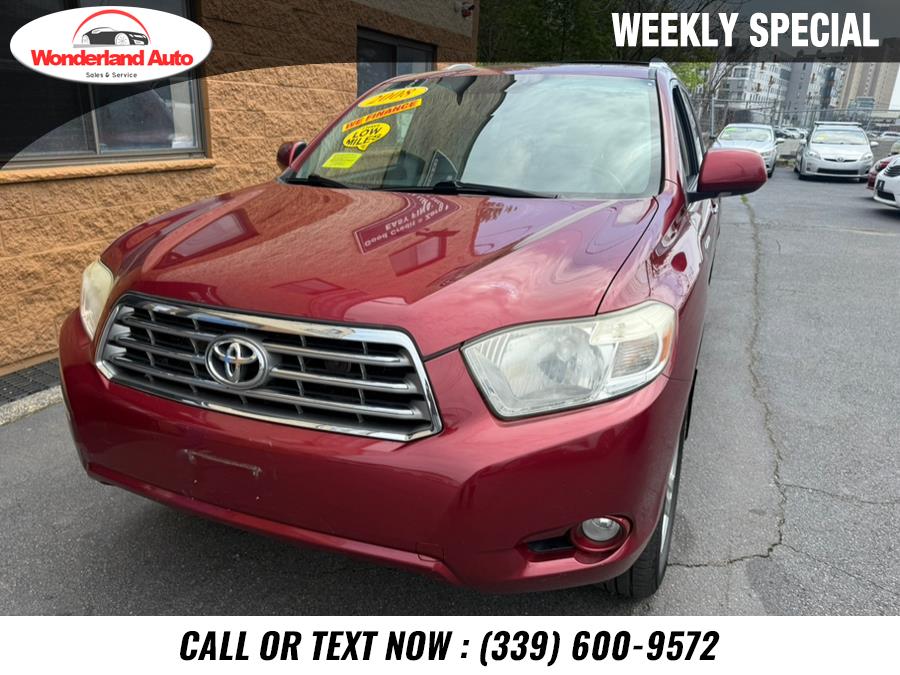 Used 2008 Toyota Highlander in Revere, Massachusetts | Wonderland Auto. Revere, Massachusetts