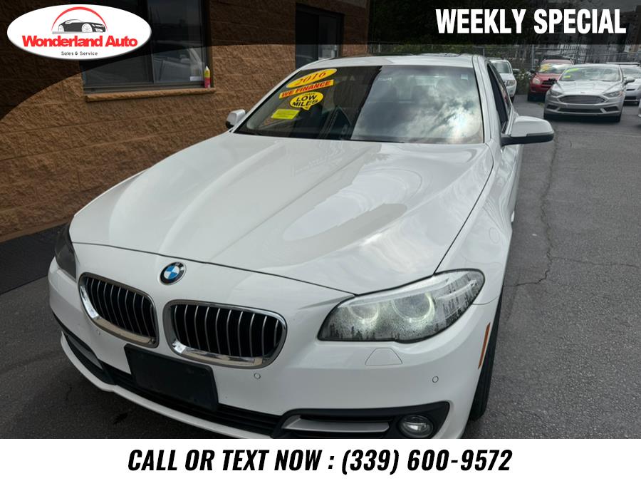 Used 2016 BMW 5 Series in Revere, Massachusetts | Wonderland Auto. Revere, Massachusetts