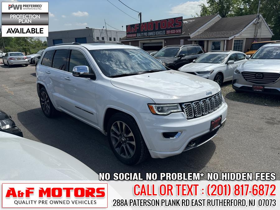 2018 Jeep Grand Cherokee Overland 4x4, available for sale in East Rutherford, New Jersey | A&F Motors LLC. East Rutherford, New Jersey 2018 Jeep Grand Cherokee Overland 4x4, available for sale in East Rutherford, New Jersey | A&F Motors LLC. East Rutherford, New Jersey