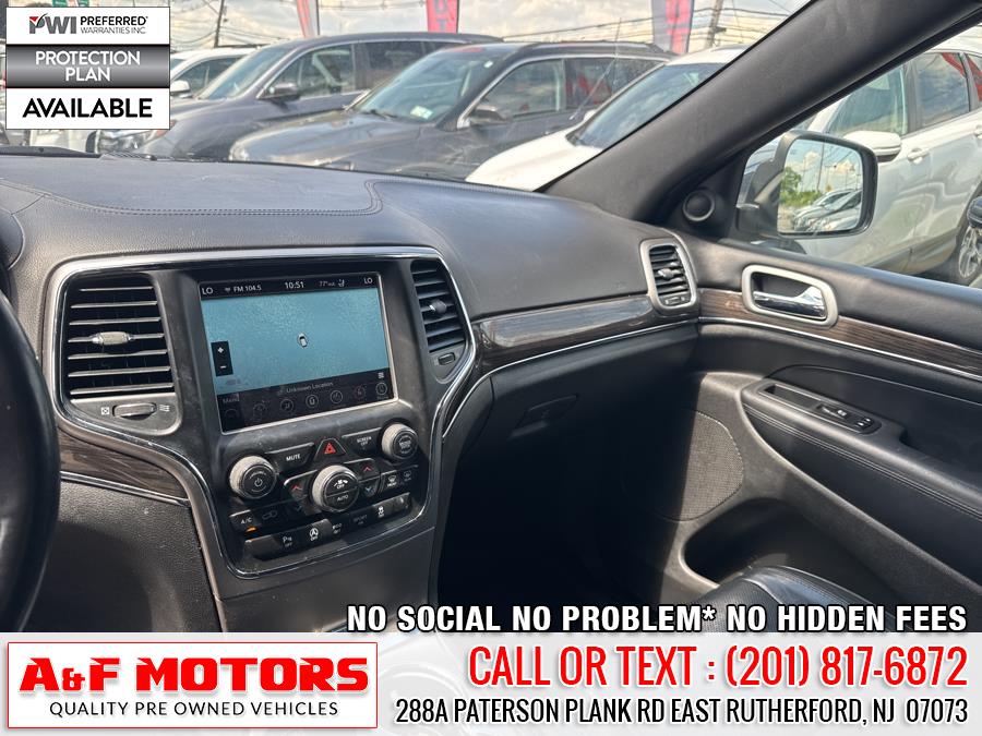 2018 Jeep Grand Cherokee Overland 4x4, available for sale in East Rutherford, New Jersey | A&F Motors LLC. East Rutherford, New Jersey 2018 Jeep Grand Cherokee Overland 4x4, available for sale in East Rutherford, New Jersey | A&F Motors LLC. East Rutherford, New Jersey