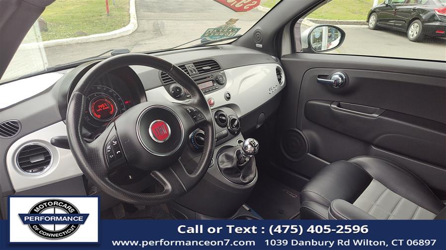 2012 FIAT 500 2dr HB Sport, available for sale in Wilton, Connecticut | Performance Motor Cars Of Connecticut LLC. Wilton, Connecticut 2012 FIAT 500 2dr HB Sport, available for sale in Wilton, Connecticut | Performance Motor Cars Of Connecticut LLC. Wilton, Connecticut