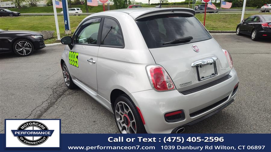 2012 FIAT 500 2dr HB Sport, available for sale in Wilton, Connecticut | Performance Motor Cars Of Connecticut LLC. Wilton, Connecticut 2012 FIAT 500 2dr HB Sport, available for sale in Wilton, Connecticut | Performance Motor Cars Of Connecticut LLC. Wilton, Connecticut