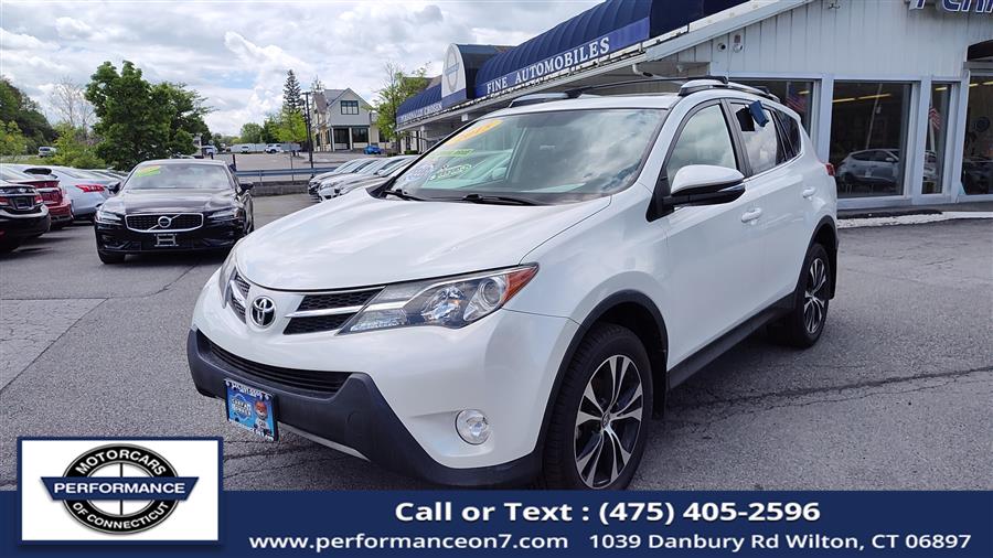 2015 Toyota RAV4 AWD 4dr Limited (Natl), available for sale in Wappingers Falls, New York | Performance Motor Cars. Wappingers Falls, New York 2015 Toyota RAV4 AWD 4dr Limited (Natl), available for sale in Wappingers Falls, New York | Performance Motor Cars. Wappingers Falls, New York