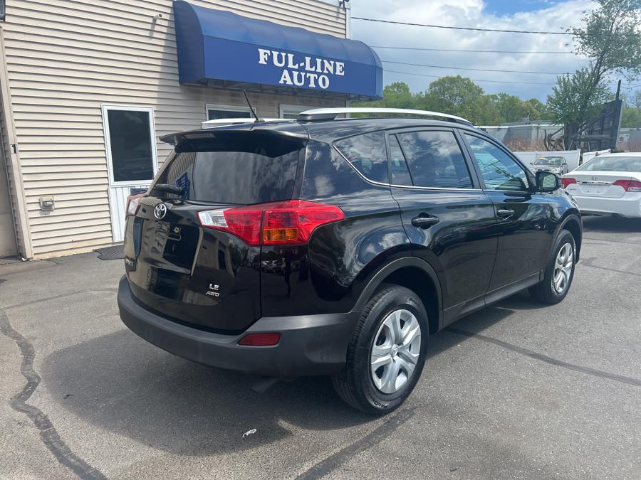 2015 Toyota RAV4 AWD 4dr LE (Natl), available for sale in South Windsor , Connecticut | Ful-line Auto LLC. South Windsor , Connecticut 2015 Toyota RAV4 AWD 4dr LE (Natl), available for sale in South Windsor , Connecticut | Ful-line Auto LLC. South Windsor , Connecticut
