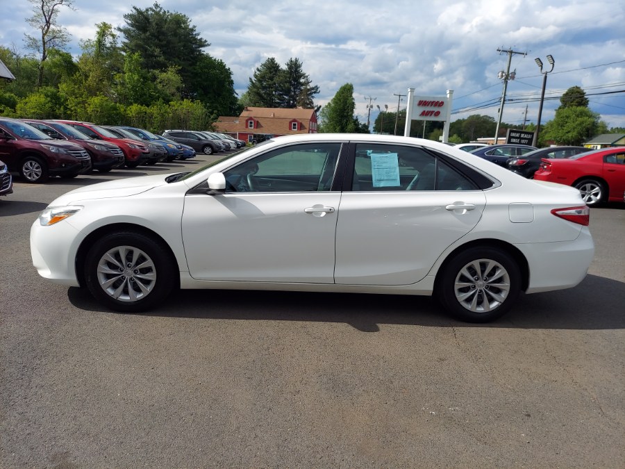 2016 Toyota Camry 4dr Sdn I4 Auto LE (Natl), available for sale in East Windsor, Connecticut | United Auto Sales of E Windsor, Inc. East Windsor, Connecticut 2016 Toyota Camry 4dr Sdn I4 Auto LE (Natl), available for sale in East Windsor, Connecticut | United Auto Sales of E Windsor, Inc. East Windsor, Connecticut