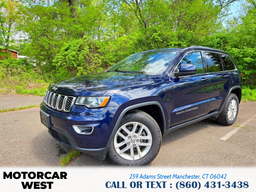2017 Jeep Grand Cherokee Laredo 4x4, available for sale in Manchester, Connecticut | Motorcar West. Manchester, Connecticut 2017 Jeep Grand Cherokee Laredo 4x4, available for sale in Manchester, Connecticut | Motorcar West. Manchester, Connecticut