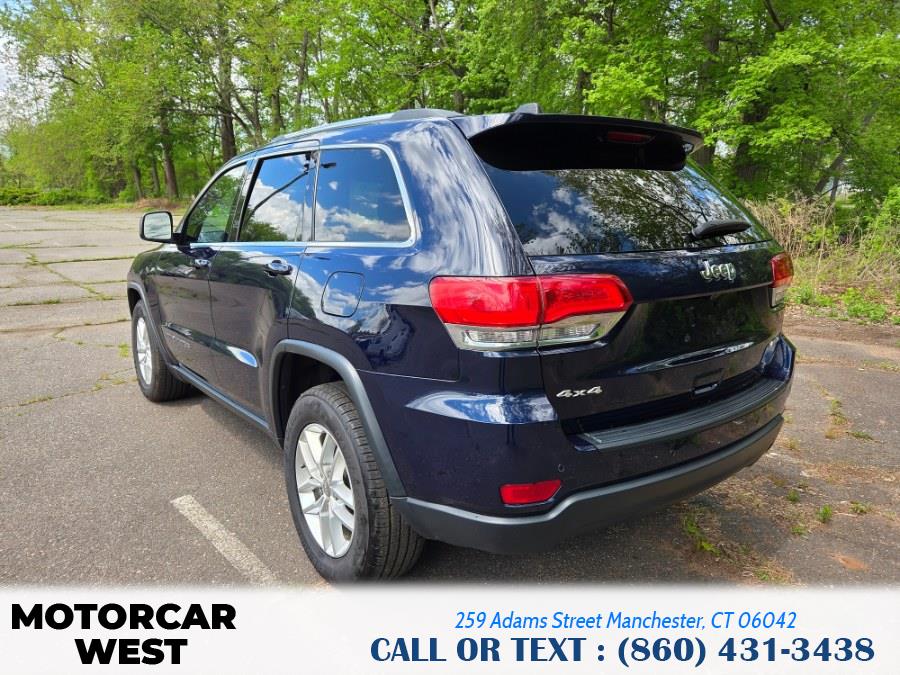 2017 Jeep Grand Cherokee Laredo 4x4, available for sale in Manchester, Connecticut | Motorcar West. Manchester, Connecticut 2017 Jeep Grand Cherokee Laredo 4x4, available for sale in Manchester, Connecticut | Motorcar West. Manchester, Connecticut