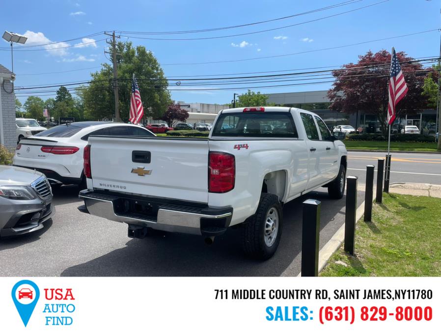 2019 Chevrolet Silverado 2500HD 4WD Crew Cab 167.7" Work Truck, available for sale in Saint James, New York | USA Auto Find. Saint James, New York 2019 Chevrolet Silverado 2500HD 4WD Crew Cab 167.7" Work Truck, available for sale in Saint James, New York | USA Auto Find. Saint James, New York