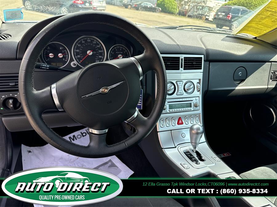 2005 Chrysler Crossfire 2dr Cpe SRT6, available for sale in Windsor Locks, Connecticut | Auto Direct LLC. Windsor Locks, Connecticut 2005 Chrysler Crossfire 2dr Cpe SRT6, available for sale in Windsor Locks, Connecticut | Auto Direct LLC. Windsor Locks, Connecticut