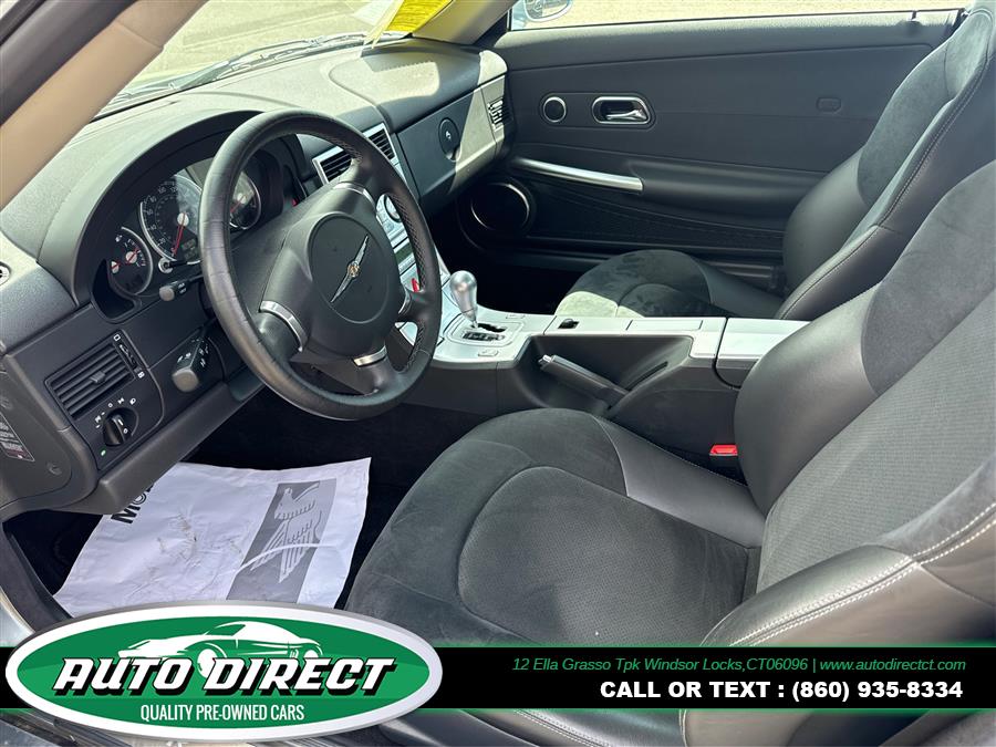 2005 Chrysler Crossfire 2dr Cpe SRT6, available for sale in Windsor Locks, Connecticut | Auto Direct LLC. Windsor Locks, Connecticut 2005 Chrysler Crossfire 2dr Cpe SRT6, available for sale in Windsor Locks, Connecticut | Auto Direct LLC. Windsor Locks, Connecticut