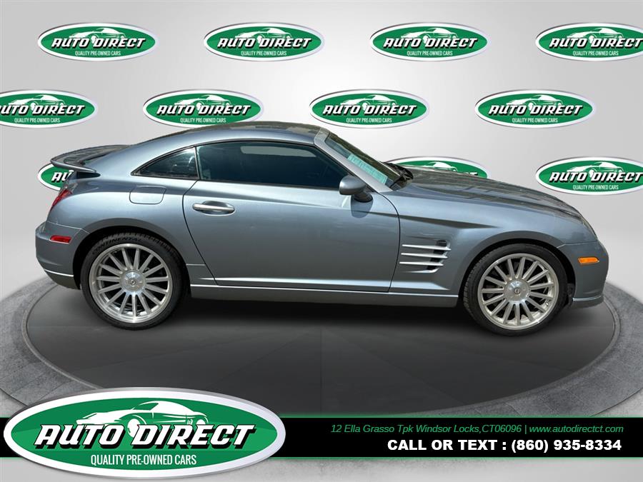 2005 Chrysler Crossfire 2dr Cpe SRT6, available for sale in Windsor Locks, Connecticut | Auto Direct LLC. Windsor Locks, Connecticut 2005 Chrysler Crossfire 2dr Cpe SRT6, available for sale in Windsor Locks, Connecticut | Auto Direct LLC. Windsor Locks, Connecticut