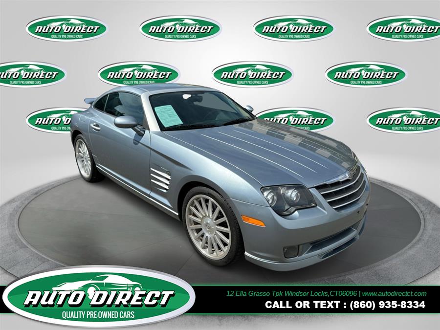 2005 Chrysler Crossfire 2dr Cpe SRT6, available for sale in Windsor Locks, Connecticut | Auto Direct LLC. Windsor Locks, Connecticut 2005 Chrysler Crossfire 2dr Cpe SRT6, available for sale in Windsor Locks, Connecticut | Auto Direct LLC. Windsor Locks, Connecticut