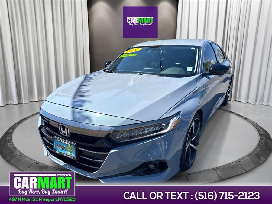 Used 2021 Honda Accord Sedan in Freeport, New York | Carmart One LLC. Freeport, New York