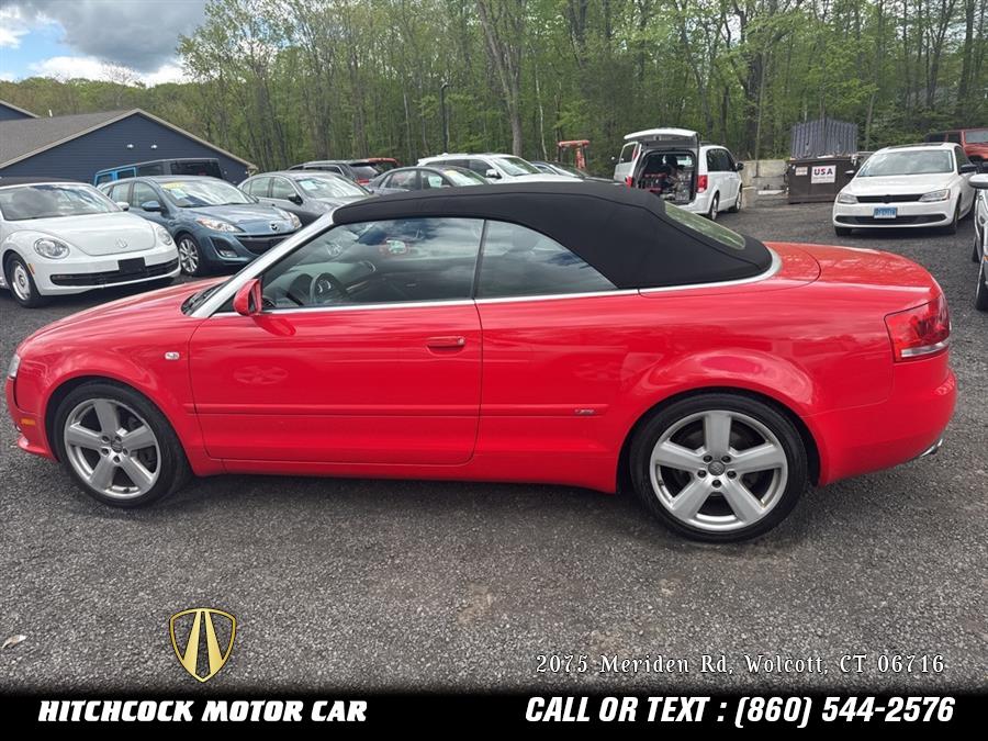 2009 Audi A4 3.2 Cabriolet, available for sale in Wolcott, Connecticut | Hitchcock Motor Car. Wolcott, Connecticut 2009 Audi A4 3.2 Cabriolet, available for sale in Wolcott, Connecticut | Hitchcock Motor Car. Wolcott, Connecticut
