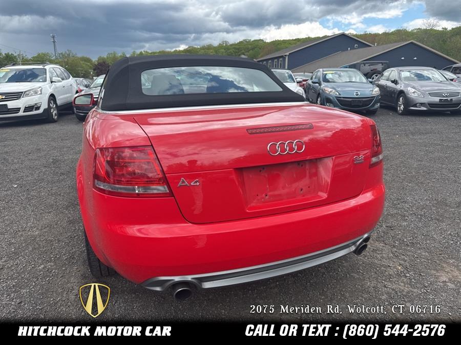 2009 Audi A4 3.2 Cabriolet, available for sale in Wolcott, Connecticut | Hitchcock Motor Car. Wolcott, Connecticut 2009 Audi A4 3.2 Cabriolet, available for sale in Wolcott, Connecticut | Hitchcock Motor Car. Wolcott, Connecticut