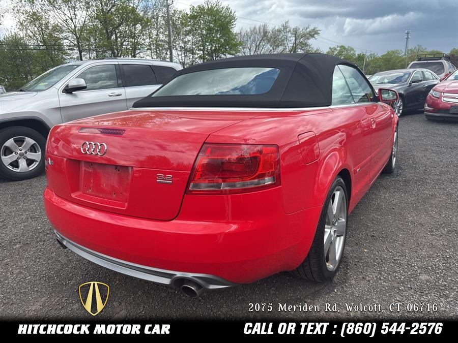2009 Audi A4 3.2 Cabriolet, available for sale in Wolcott, Connecticut | Hitchcock Motor Car. Wolcott, Connecticut 2009 Audi A4 3.2 Cabriolet, available for sale in Wolcott, Connecticut | Hitchcock Motor Car. Wolcott, Connecticut
