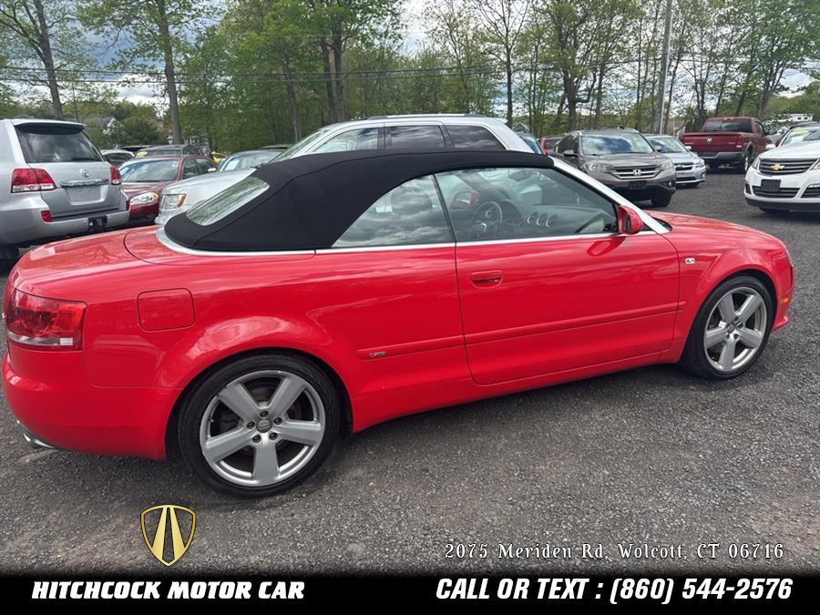 2009 Audi A4 3.2 Cabriolet, available for sale in Wolcott, Connecticut | Hitchcock Motor Car. Wolcott, Connecticut 2009 Audi A4 3.2 Cabriolet, available for sale in Wolcott, Connecticut | Hitchcock Motor Car. Wolcott, Connecticut