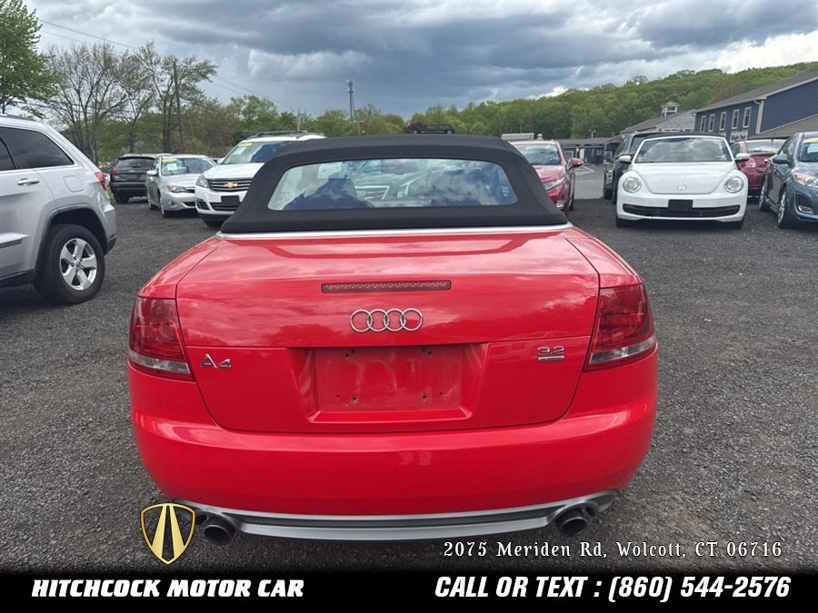 2009 Audi A4 3.2 Cabriolet, available for sale in Wolcott, Connecticut | Hitchcock Motor Car. Wolcott, Connecticut 2009 Audi A4 3.2 Cabriolet, available for sale in Wolcott, Connecticut | Hitchcock Motor Car. Wolcott, Connecticut