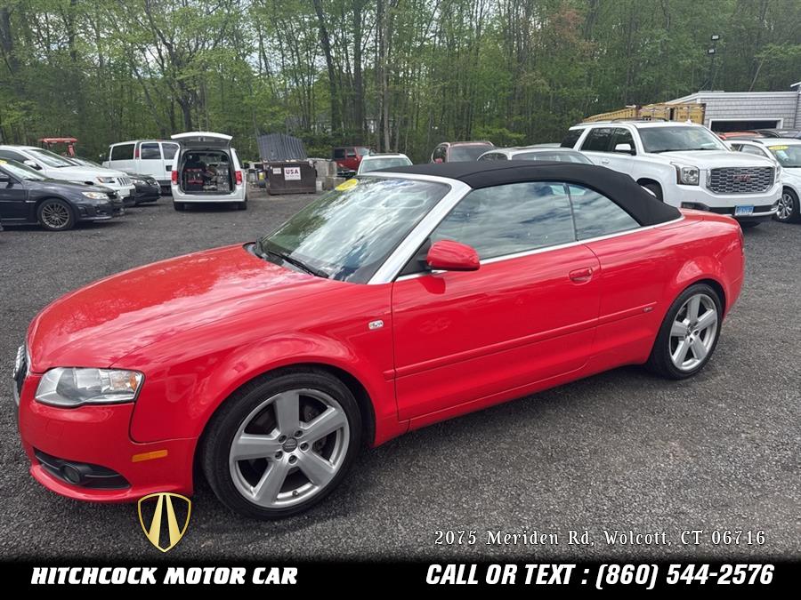 2009 Audi A4 3.2 Cabriolet, available for sale in Wolcott, Connecticut | Hitchcock Motor Car. Wolcott, Connecticut 2009 Audi A4 3.2 Cabriolet, available for sale in Wolcott, Connecticut | Hitchcock Motor Car. Wolcott, Connecticut