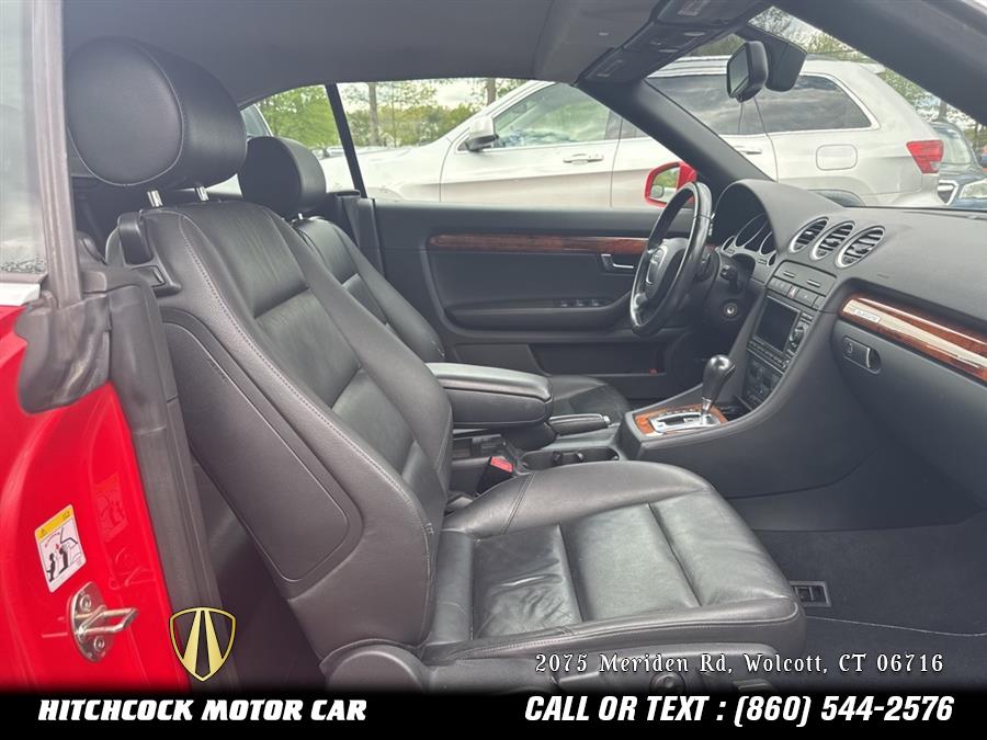 2009 Audi A4 3.2 Cabriolet, available for sale in Wolcott, Connecticut | Hitchcock Motor Car. Wolcott, Connecticut 2009 Audi A4 3.2 Cabriolet, available for sale in Wolcott, Connecticut | Hitchcock Motor Car. Wolcott, Connecticut