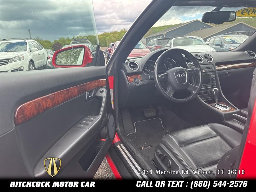 2009 Audi A4 3.2 Cabriolet, available for sale in Wolcott, Connecticut | Hitchcock Motor Car. Wolcott, Connecticut 2009 Audi A4 3.2 Cabriolet, available for sale in Wolcott, Connecticut | Hitchcock Motor Car. Wolcott, Connecticut