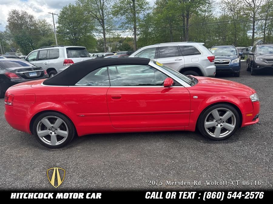2009 Audi A4 3.2 Cabriolet, available for sale in Wolcott, Connecticut | Hitchcock Motor Car. Wolcott, Connecticut 2009 Audi A4 3.2 Cabriolet, available for sale in Wolcott, Connecticut | Hitchcock Motor Car. Wolcott, Connecticut