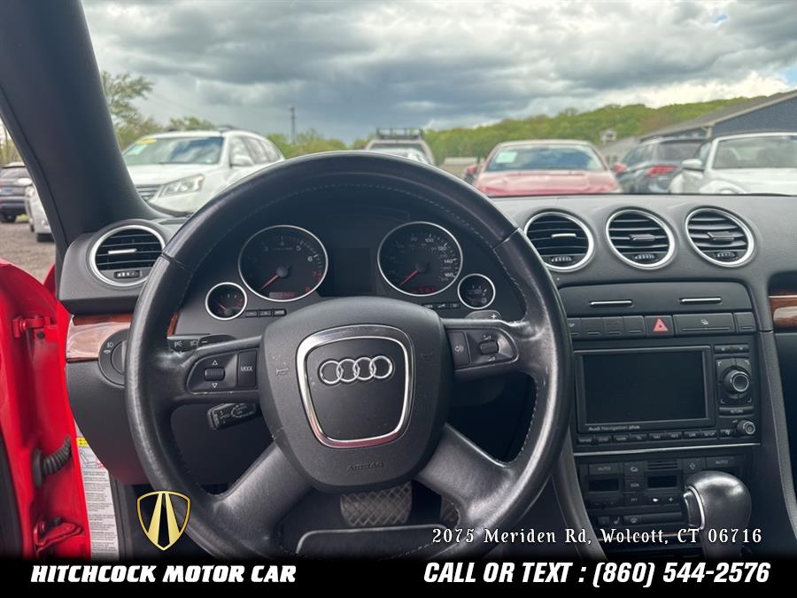 2009 Audi A4 3.2 Cabriolet, available for sale in Wolcott, Connecticut | Hitchcock Motor Car. Wolcott, Connecticut 2009 Audi A4 3.2 Cabriolet, available for sale in Wolcott, Connecticut | Hitchcock Motor Car. Wolcott, Connecticut