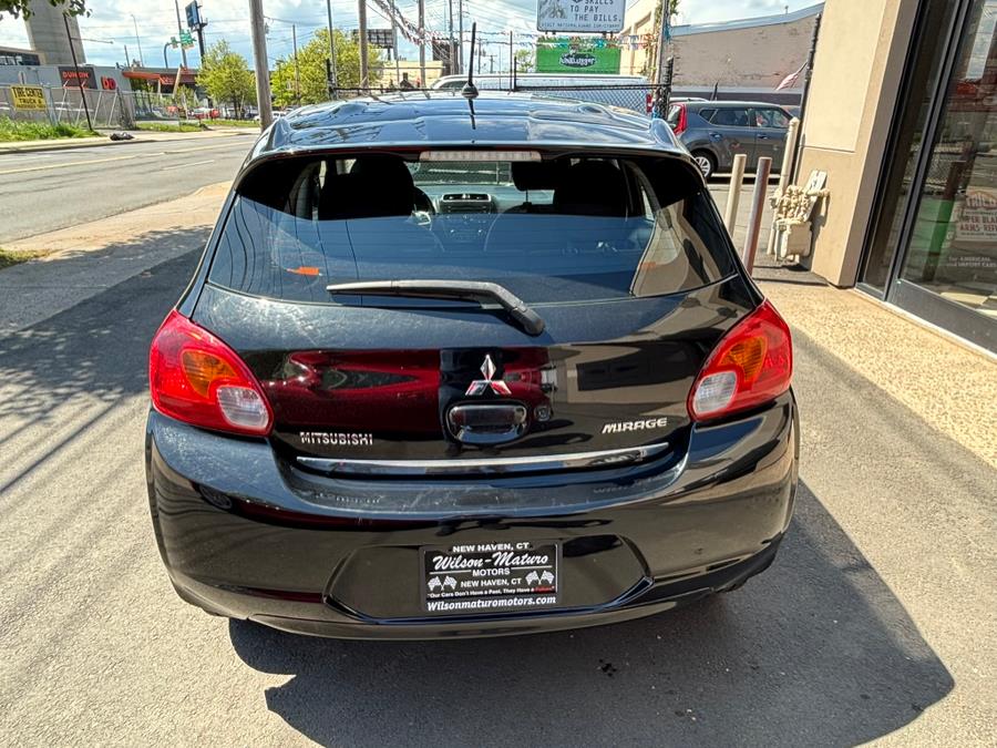 2015 Mitsubishi Mirage 4dr HB Man ES, available for sale in New haven, Connecticut | Wilson Maturo Motors. New haven, Connecticut 2015 Mitsubishi Mirage 4dr HB Man ES, available for sale in New haven, Connecticut | Wilson Maturo Motors. New haven, Connecticut