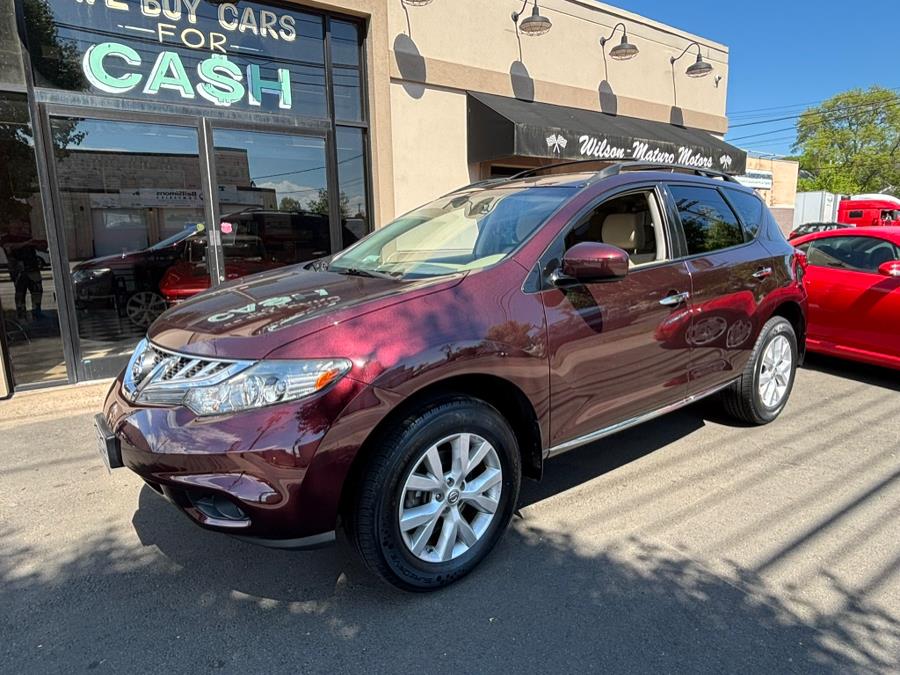 2013 Nissan Murano AWD 4dr SL, available for sale in New haven, Connecticut | Wilson Maturo Motors. New haven, Connecticut
