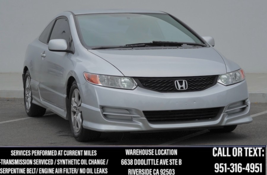 2010 Honda Civic Cpe LX 2dr Auto, available for sale in Riverside, California | Big Timin Motors LLC. Riverside, California 2010 Honda Civic Cpe LX 2dr Auto, available for sale in Riverside, California | Big Timin Motors LLC. Riverside, California