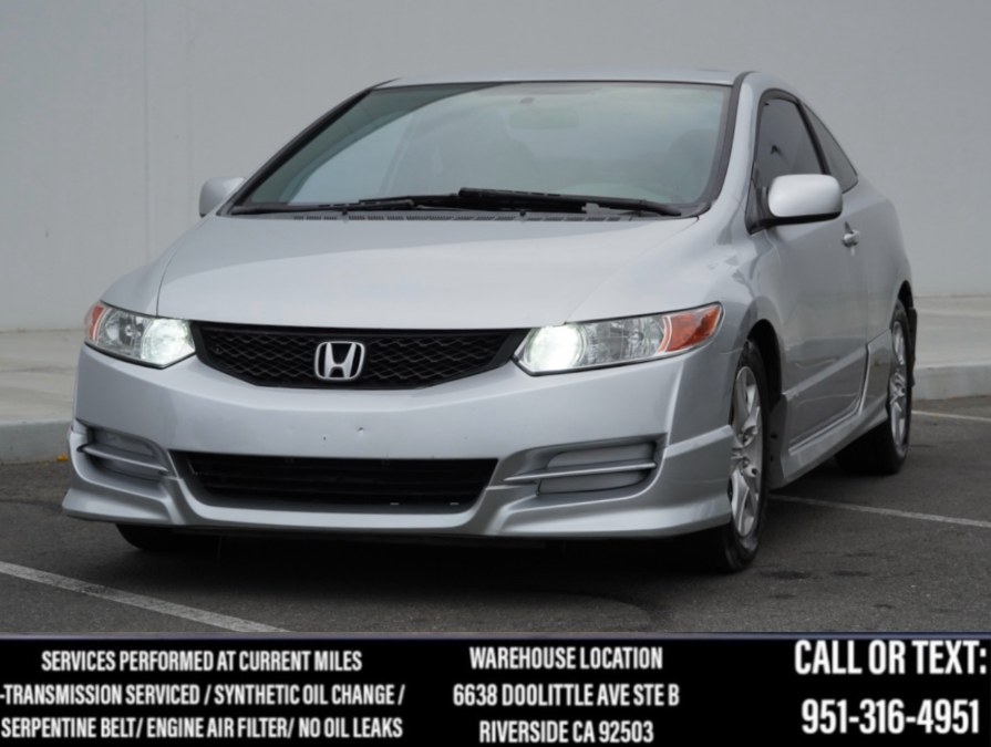 2010 Honda Civic Cpe LX 2dr Auto, available for sale in Riverside, California | Big Timin Motors LLC. Riverside, California 2010 Honda Civic Cpe LX 2dr Auto, available for sale in Riverside, California | Big Timin Motors LLC. Riverside, California