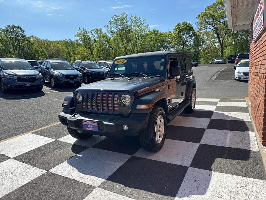 2018 Jeep Wrangler Unlimited Sport S 4x4, available for sale in Waterbury, Connecticut | National Auto Brokers, Inc.. Waterbury, Connecticut 2018 Jeep Wrangler Unlimited Sport S 4x4, available for sale in Waterbury, Connecticut | National Auto Brokers, Inc.. Waterbury, Connecticut