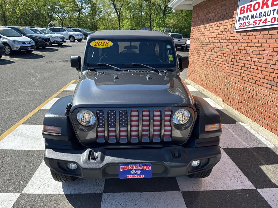 2018 Jeep Wrangler Unlimited Sport S 4x4, available for sale in Waterbury, Connecticut | National Auto Brokers, Inc.. Waterbury, Connecticut 2018 Jeep Wrangler Unlimited Sport S 4x4, available for sale in Waterbury, Connecticut | National Auto Brokers, Inc.. Waterbury, Connecticut