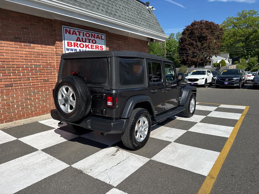 2018 Jeep Wrangler Unlimited Sport S 4x4, available for sale in Waterbury, Connecticut | National Auto Brokers, Inc.. Waterbury, Connecticut 2018 Jeep Wrangler Unlimited Sport S 4x4, available for sale in Waterbury, Connecticut | National Auto Brokers, Inc.. Waterbury, Connecticut