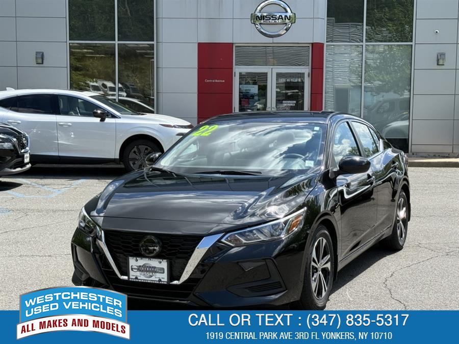 2022 Nissan Sentra SV, available for sale in Yonkers, New York | Apex Westchester Used Vehicles. Yonkers, New York 2022 Nissan Sentra SV, available for sale in Yonkers, New York | Apex Westchester Used Vehicles. Yonkers, New York