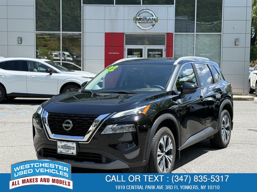 2022 Nissan Rogue SV, available for sale in Yonkers, New York | Apex Westchester Used Vehicles. Yonkers, New York