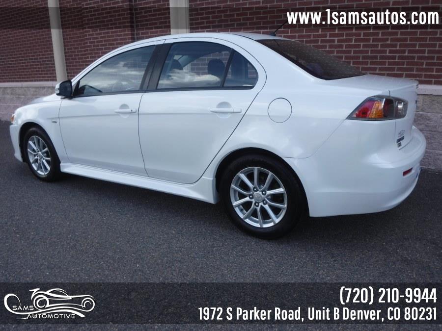 2016 Mitsubishi Lancer 4dr Sdn CVT ES AWC, available for sale in Denver, Colorado | Sam's Automotive. Denver, Colorado 2016 Mitsubishi Lancer 4dr Sdn CVT ES AWC, available for sale in Denver, Colorado | Sam's Automotive. Denver, Colorado