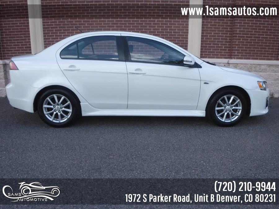 2016 Mitsubishi Lancer 4dr Sdn CVT ES AWC, available for sale in Denver, Colorado | Sam's Automotive. Denver, Colorado 2016 Mitsubishi Lancer 4dr Sdn CVT ES AWC, available for sale in Denver, Colorado | Sam's Automotive. Denver, Colorado