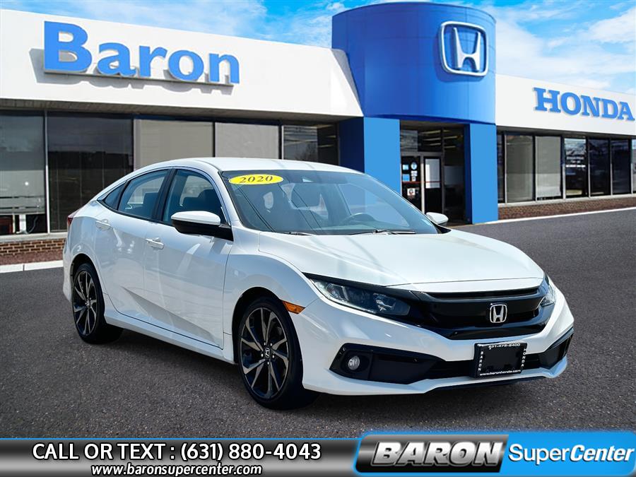 Used 2020 Honda Civic Sedan in Patchogue, New York | Baron Supercenter. Patchogue, New York