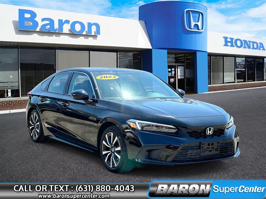 Used 2022 Honda Civic Hatchback in Patchogue, New York | Baron Supercenter. Patchogue, New York