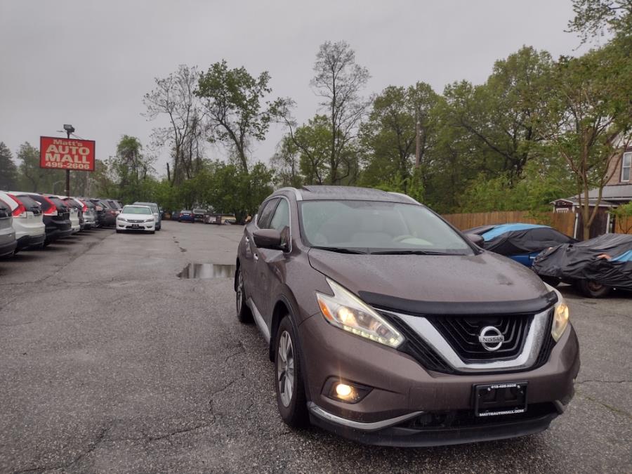 2016 Nissan Murano AWD 4dr SL, available for sale in Chicopee, Massachusetts | Matts Auto Mall LLC. Chicopee, Massachusetts 2016 Nissan Murano AWD 4dr SL, available for sale in Chicopee, Massachusetts | Matts Auto Mall LLC. Chicopee, Massachusetts